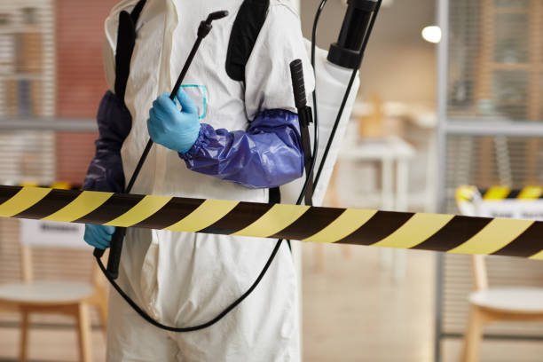 Professional Blood Cleanup technician working in Fulshear, TX